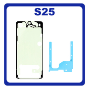 Γνήσια Original Samsung Galaxy S25 (SM-S931B, SM-S931B/DS) Adhesive Foil Sticker Kit LCD Cover Tape Κόλλα Διπλής Όψης GH82-36478A (Service Pack By Samsung)