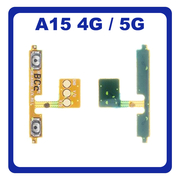 Γνήσια Original Samsung Galaxy A15 4G (SM-A155F, SM-A155F/DSN), A15 5G(SM-A156B, SM-A156B/DS) Volume Flex Key Buttons Καλωδιοταινία Έντασης Ήχου GH59-15750A (Service Pack By Samsung)