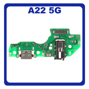 HQ OEM Συμβατό Με Samsung Galaxy A22 5G A226 (SM-A226B, SM-A226B/DS, SM-A226B/DSN) Καλωδιοταινία Φόρτισης SUB Charging Board + Mic Μικρόφωνο (Premium A+)