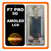 Γνήσια Original Xiaomi Poco F7 Pro 5G AMOLED Display Screen Assembly Οθόνη + Touch Screen Digitizer Μηχανισμός Αφής + Frame Bezel Πλαίσιο Σασί Silver Ασημί 56002200O1100 (Service Pack By Xiaomi)