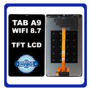 Γνήσια Original Samsung Galaxy Tab A9 Wifi 8.7" (SM-X110) TFT LCD Display Screen Assembly Οθόνη + Touch Screen Digitizer Μηχανισμός Αφής Black Μαύρο GH81-24180A (Service Pack By Samsung)