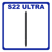 Γνήσια Original Samsung Galaxy Samsung Galaxy S22 Ultra 5G (SM-S908B, SM-S908B/DS, SM-S908) EJ-PS908BB S Pen Inductive Πενάκι Οθόνης Black Μαύρο EJ-PS908BBE (Service Pack By Samsung) (Bulk)