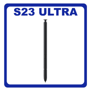 Γνήσια Original Samsung Galaxy Samsung Galaxy S23 Ultra 5G (SM-S918B, SM-S918B/DS) EJ-PS918BBE S Pen Inductive Πενάκι Οθόνης Black Μαύρο GH96-15658A (Service Pack By Samsung) Bulk