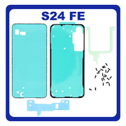 Γνήσια Original Samsung Galaxy S24 FE (SM-S721B, SM-S721B/DS) Adhesive Foil Sticker Kit LCD Cover Tape Κόλλα Διπλής Όψης GH82-35930A (Service Pack By Samsung)