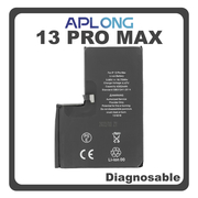 HQ OEM Συμβατό Με Apple iPhone 13 Pro Max (A2643, A2484, A2641) APLONG Battery Μπαταρία Li-Ion 4352 mAh Diagnosable Bulk (Premium A+) (1 Year Warranty Για Συνεργατες B2B)