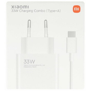 Xiaomi Φορτιστής με Θύρα usb-a και Καλώδιο usb-c 33w White (Bhr9956eu) eu