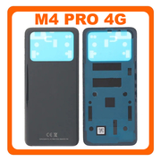 &Gamma;&nu;ή&sigma;&iota;&alpha; Original Xiaomi Poco M4 PRO 4G (MZB0B5VIN, 2201117PI) Rear Back Battery Cover &Pi;ί&sigma;&omega; &Kappa;ά&lambda;&upsilon;&mu;&mu;&alpha; &Kappa;&alpha;&pi;ά&kappa;&iota; &Pi;&lambda;ά&tau;&eta; &Mu;&pi;&alpha;&tau;&alpha;&rho;ί&alpha;&sigmaf; Tarnish Black &Mu;&alpha;ύ&rho;&omicron; 55050001N09T (Service Pack By Xiaomi)