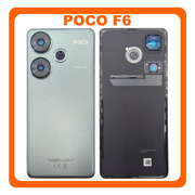 &Gamma;&nu;ή&sigma;&iota;&alpha; Original Xiaomi Poco F6 (24069PC21G, 24069PC21I) Rear Back Battery Cover &Pi;ί&sigma;&omega; &Kappa;ά&lambda;&upsilon;&mu;&mu;&alpha; &Kappa;&alpha;&pi;ά&kappa;&iota; &Pi;&lambda;ά&tau;&eta; &Mu;&pi;&alpha;&tau;&alpha;&rho;ί&alpha;&sigmaf; + Camera Lens &Tau;&zeta;&alpha;&mu;ά&kappa;&iota; &Kappa;ά&mu;&epsilon;&rho;&alpha;&sigmaf; Green &Pi;&rho;ά&sigma;&iota;&nu;&omicron; 5600090N16T00 (Service Pack By Xiaomi)