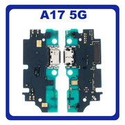Γνήσια Original Samsung Galaxy A17 5G (SM-A176B, SM-A176B/DS) USB Type-C Charging Dock Connector Flex Sub Board, Καλωδιοταινία Υπό Πλακέτα Φόρτισης + Microphone Μικρόφωνο GH96-20346A (Service Pack By Samsung)