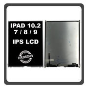 iPad 7th Gen 10.2'', (A2197, A2200) iPad 8th Gen 10.2" (A2428, A2429),  iPad 9th Gen 10.2 inches (A2603, A2604) Retina IPS LCD Display Assembly Screen Εσωτερική Οθόνη (Ref By Apple)