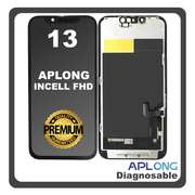HQ OEM &Sigma;&upsilon;&mu;&beta;&alpha;&tau;ό &Mu;&epsilon; Apple iPhone 13, iPhone13 (A2633, A2482) APLONG InCell FHD LCD Display Screen Assembly &Omicron;&theta;ό&nu;&eta; + Touch Screen Digitizer &Mu;&eta;&chi;&alpha;&nu;&iota;&sigma;&mu;ό&sigmaf; &Alpha;&phi;ή&sigmaf; Diagnosable Black &Mu;&alpha;ύ&rho;&omicron; (Premium A+) (Lifetime Warranty &Gamma;&iota;&alpha; &Sigma;&upsilon;&nu;&epsilon;&rho;&gamma;&alpha;&tau;&epsilon;&sigmaf; B2B)