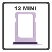 Original for Apple iPhone 12 Mini , iPhone12 Mini (A2399, A2176, A2398) SIM Card Tray Purple &Mu;&omega;&beta; Pulled