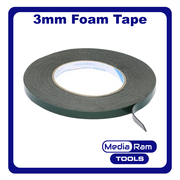 3mm Foam Double Sided Adhesive Tape Σπογγώδεις Ταινία Διπλής 'Όψεως