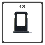 Original for Apple iPhone 13 (A2633, A2482) SIM Card Tray Black Μαύρο