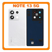 &Gamma;&nu;ή&sigma;&iota;&alpha; Original Xiaomi Redmi Note 13 5G (2312DRAABG, 2312DRAABI) Rear Back Battery Cover &Pi;ί&sigma;&omega; &Kappa;&alpha;&pi;ά&kappa;&iota; &Pi;&lambda;ά&tau;&eta; &Mu;&pi;&alpha;&tau;&alpha;&rho;ί&alpha;&sigmaf; + Camera Lens &Tau;&zeta;&alpha;&mu;ά&kappa;&iota; &Kappa;ά&mu;&epsilon;&rho;&alpha;&sigmaf; White Ά&sigma;&pi;&rho;&omicron; 5600140N1700 (Service Pack By Xiaomi)