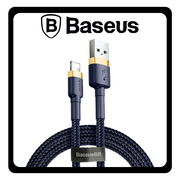 Baseus Cafule Special Καλώδιο Φόρτισης 18W USB-Α to Lightning 2Α Fast Charging Cable 1m Gold Χρυσό CALKLF-BV3