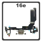 &Gamma;&nu;ή&sigma;&iota;&alpha; Original For Apple iPhone 16e, (A3212, A3409) Charging Dock Connector Type C Flex &Kappa;&alpha;&lambda;&omega;&delta;&iota;&omicron;&tau;&alpha;&iota;&nu;ί&alpha; &Kappa;&omicron;&nu;έ&kappa;&tau;&omicron;&rho;&alpha;&sigmaf; &Phi;ό&rho;&tau;&iota;&sigma;&eta;&sigmaf; + Microphone &Mu;&iota;&kappa;&rho;ό&phi;&omega;&nu;&omicron; White Ά&sigma;&pi;&rho;&omicron; Pulled
