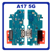 HQ OEM &Sigma;&upsilon;&mu;&beta;&alpha;&tau;ή &Mu;&epsilon; Samsung Galaxy A17 5G (SM-A176B, SM-A176B/DS) USB Type-C Charging Dock Connector Flex Sub Board, &Kappa;&alpha;&lambda;&omega;&delta;&iota;&omicron;&tau;&alpha;&iota;&nu;ί&alpha; &Upsilon;&pi;ό &Pi;&lambda;&alpha;&kappa;έ&tau;&alpha; &Phi;ό&rho;&tau;&iota;&sigma;&eta;&sigmaf; + Microphone &Mu;&iota;&kappa;&rho;ό&phi;&omega;&nu;&omicron; (Premium A+)