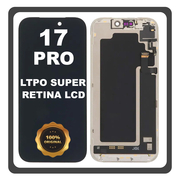 &Gamma;&nu;ή&sigma;&iota;&alpha; Original FOG Apple iPhone 17 Pro, iPhone 17Pro (A3256, A3523) LTPO Super Retina XDR OLED Display Screen Assembly &Omicron;&theta;ό&nu;&eta; + Touch Screen Digitizer &Mu;&eta;&chi;&alpha;&nu;&iota;&sigma;&mu;ό&sigmaf; &Alpha;&phi;ή&sigmaf; Black &Mu;&alpha;ύ&rho;&omicron; (Lifetime Warranty &Gamma;&iota;&alpha; &Sigma;&upsilon;&nu;&epsilon;&rho;&gamma;&alpha;&tau;&epsilon;&sigmaf; B2B)