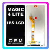 HQ OEM &Sigma;&upsilon;&mu;&beta;&alpha;&tau;ό &Mu;&epsilon; Honor Magic4 Lite (ANY-LX1, ANY-LX2), IPS LCD Display Screen Assembly &Omicron;&theta;ό&nu;&eta; + Touch Screen Digitizer &Mu;&eta;&chi;&alpha;&nu;&iota;&sigma;&mu;ό&sigmaf; &Alpha;&phi;ή&sigmaf; + Frame Bezel &Pi;&lambda;&alpha;ί&sigma;&iota;&omicron; Black &Mu;&alpha;ύ&rho;&omicron; (Premium A+)