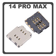 Original for iPhone 14 Pro Max (A2894, A2651) SIM Card Reader &Alpha;&nu;&alpha;&gamma;&nu;ώ&sigma;&tau;&eta;&sigmaf; &Kappa;ά&rho;&tau;&alpha;&sigmaf; Sim