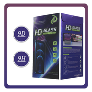 Tempered Glass 9D Τζαμάκι Οθόνης, For Iphone 15 Pro 6.1" Black Μαύρο