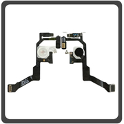 Original For Apple iPhone 14 Pro Max, iPhone 14 ProMax (A2894, A2651) Camera Flashlight Flex Cable Φλας + Microphone Μικρόφωνο Pulled