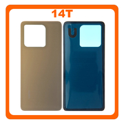HQ OEM Συμβατό Με Xiaomi 14T (2406APNFAG), Rear Back Battery Cover Gray Γκρι (Premium A+)
