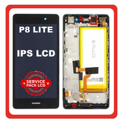 &Gamma;&nu;ή&sigma;&iota;&alpha; Original Huawei P8 Lite (ALE-L21) &Omicron;&theta;ό&nu;&eta; LCD Screen + Touch Screen Digitizer &Mu;&eta;&chi;&alpha;&nu;&iota;&sigma;&mu;ό&sigmaf; &Alpha;&phi;ή&sigmaf; + Frame Bezel &Pi;&lambda;&alpha;ί&sigma;&iota;&omicron; &Sigma;&alpha;&sigma;ί + Battery &Mu;&pi;&alpha;&tau;&alpha;&rho;ί&alpha; Black &Mu;&alpha;ύ&rho;&omicron; 02350KCC