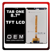 HQ OEM &Sigma;&upsilon;&mu;&beta;&alpha;&tau;ό &Mu;&epsilon; Lenovo Tab One 8.7" (TB305FU) TFT LCD Display Screen Assembly &Omicron;&theta;ό&nu;&eta; + Touch Screen Digitizer &Mu;&eta;&chi;&alpha;&nu;&iota;&sigma;&mu;ό&sigmaf; &Alpha;&phi;ή&sigmaf; Black &Mu;&alpha;ύ&rho;&omicron; (Premium A+)