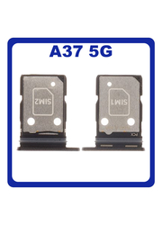 Γνήσια Original Samsung Galaxy A37 5G (SM-A376B, SM-A376B/DS) SIM Card Tray, Υποδοχέας Βάση Θήκη Κάρτας SIM Gray Black Μαύρο GH98-50810A (Service Pack By Samsung)