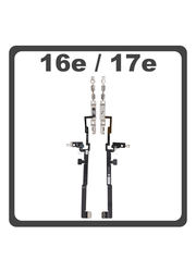 HQ OEM Συμβατό Με Apple Iphone 16e (A3212, A3409) / 17e (A3634, A3575) Power Button Flex Cable Καλωδιοταινία Πλήκτρων Εκκίνησης (Premum A+)