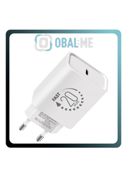 OBAL:ME Φορτιστής Τοίχου USB-C PD 20W White Άσπρο 20W1CWH