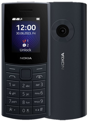 Nokia 110 4g ta-1661 ds Midnight Blue με Ελληνικο Μενου eu