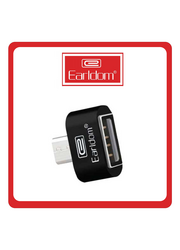 Earldom OT03 USB 2.0 Αντάπτορας USB to Micro USB USB On The Go (OTG) White Λευκό