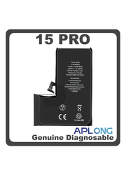 HQ OEM Συμβατό Με iPhone 15 Pro, iPhone 15Pro (A2848, A3101) APLONG Battery High Capacity Μπαταρία Li-Ion 3430 mAh Genuine Diagnosable Bulk (Premium A+) (1 Year Warranty Για Συνεργατες B2B)