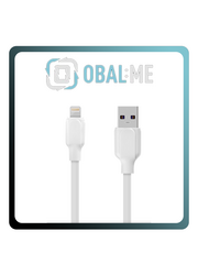 OBAL:ME Simple Καλώδιο Φόρτισης & Δεδομένων USB-A σε Lightning (1m, Λευκό)