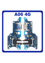 Original Γνήσια Samsung Samsung Galaxy A06 4G (SM-A065F, SM-A065F/DS) USB Type-C Charging Dock Connector Flex Sub Board, Καλωδιοταινία Υπό Πλακέτα Φόρτισης + Microphone Μικρόφωνο + Audio Jack Θύρα Ακουστικών GH81-26450A (Service Pack By Samsung)