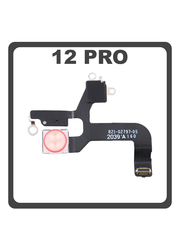 Original For Γνήσιο Για Apple iPhone 12 Pro (A2407, A2341) Camera Flashlight Flex Cable Φλας + Microphone Μικρόφωνο (Pulled)
