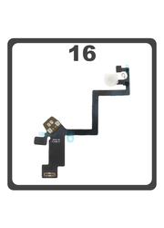 Original For Γνήσιο Για Apple iPhone 16 (A3287, A3081) Camera Flashlight Flex Cable Φλας + Microphone Μικρόφωνο (Pulled)