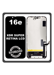 iPhone 16e, iPhone16e (A3212, A3409) Super Retina XDR OLED Οθόνη LCD Display Screen Assembly Οθόνη + Touch Screen Digitizer Μηχανισμός Αφής Black Μαύρο (Ref By Apple) (Lifetime Warranty Για Συνεργατες B2B)