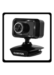CANYON Enhanced 1.3 megapixel webcam C1 Black Μαύρο