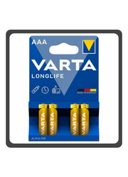 VARTA Longlife AAA 1.5V αλκαλικές μπαταρίες 4 τμχ 4008496525072