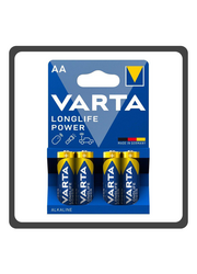 VARTA Longlife Power AA 1.5V αλκαλικές μπαταρίες 4 τμχ 4008496559435
