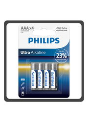 Philips Ultra Αλκαλικές Μπαταρίες AAA 1.5V 4τμχ LR03E4B/10