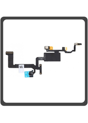 Original For Γνήσιο Για iPhone 12 (A2403, A2172), iPhone12 Pro (A2407, A234) Proximity Sensor Flex Cable Καλωδιοταινία Αισθητήρας Εγγύτητας + Microphone Μικρόφωνο (Pulled)