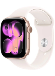 Apple Watch Series 11 46mm Rose Gold Aluminium Light Blush Sport Band s/m gps eu