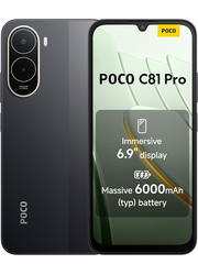 Poco c81 pro 256gb Rom/4gb ram Black eu