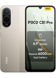 Poco c81 pro 256gb Rom/4gb ram Gold eu
