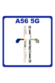 Γνήσια Original Samsung Galaxy A56 5G (SM-A566V, SM-A566B) Power Key Flex Cable On/Off + Volume Key Buttons Καλωδιοταινία Πλήκτρων Εκκίνησης + Έντασης Ήχου GH59-15852A (Service Pack By Samsung)